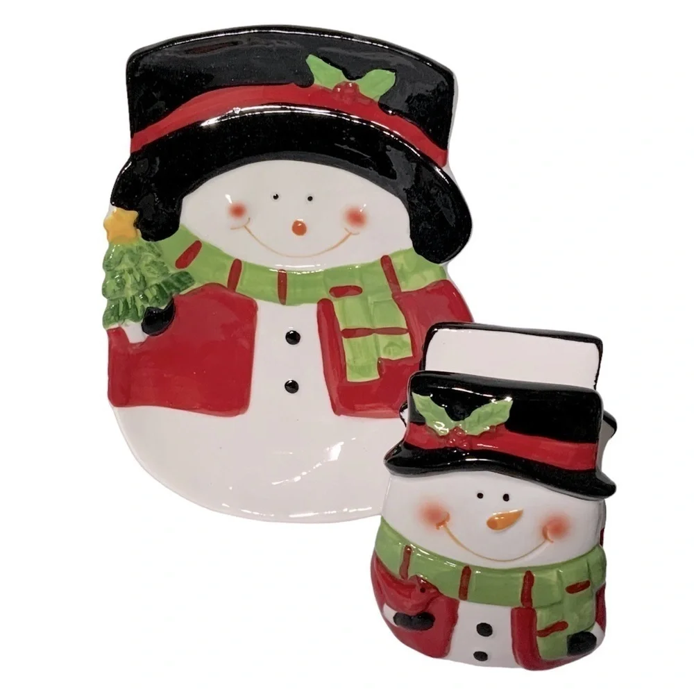 Bee Happy Market Boutique nostalgic snowmen